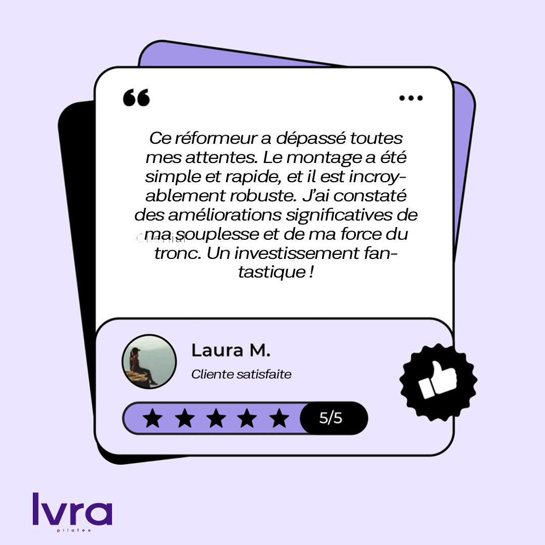 IVRA – Réformeur Pilates Portable